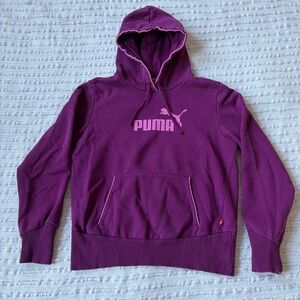 Puma Essentials Pink Magenta Women’s Hoodie Sweatsgirt Size Medium